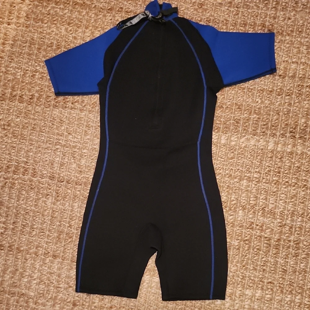 Osprey Women's Black and Blue Swim Rashguard - Picture 3 of 3